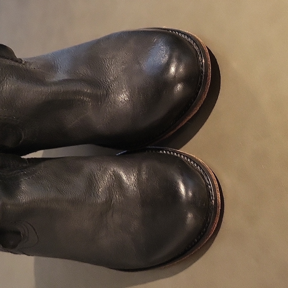 RARE Beautiful leather boots - Picture 4 of 7